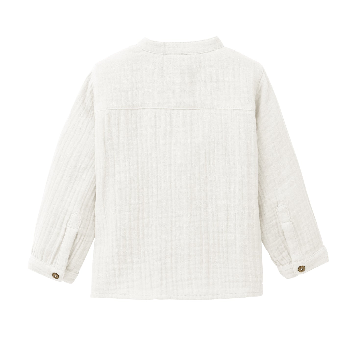 Skjorta kraglös vit