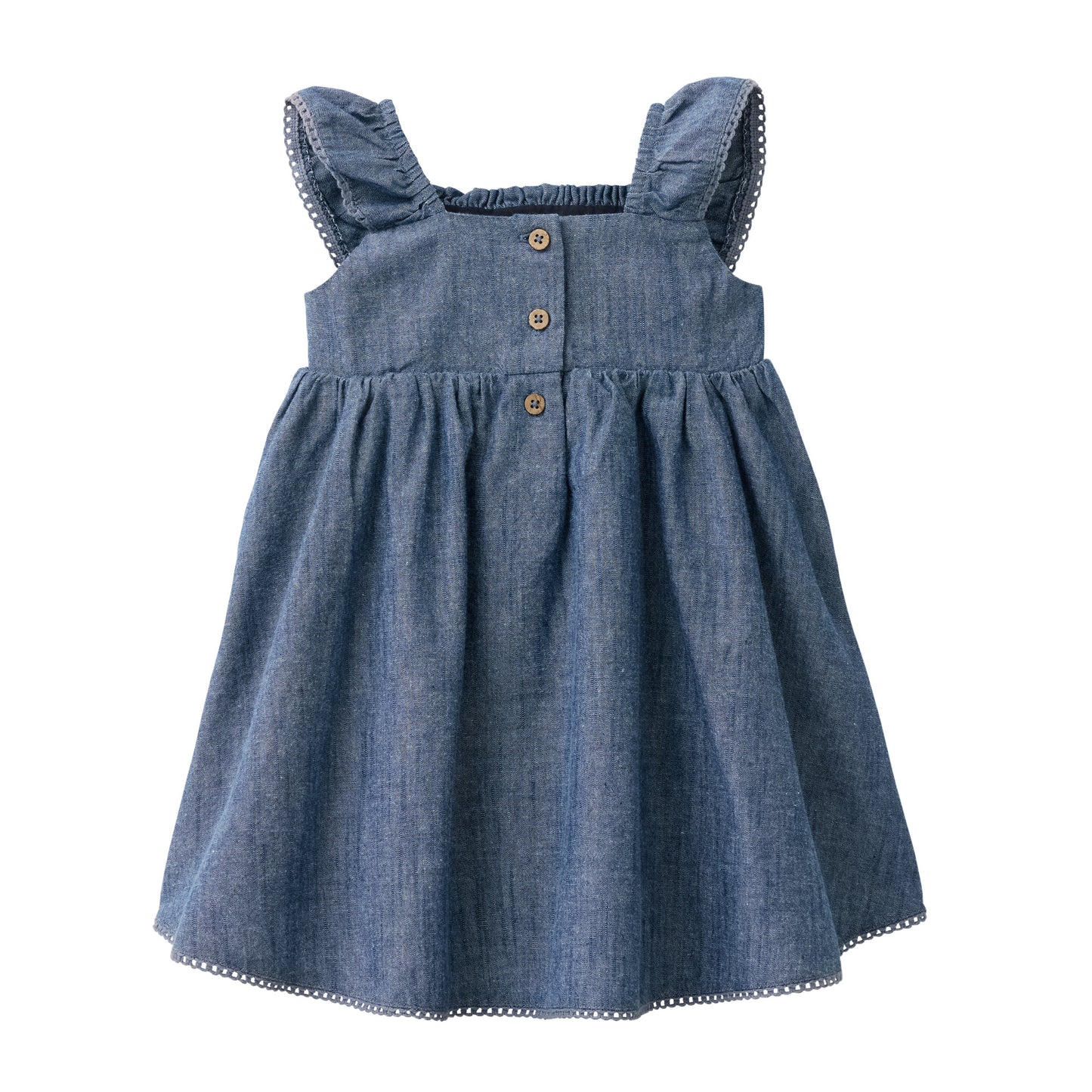 Jeansklänning med smock