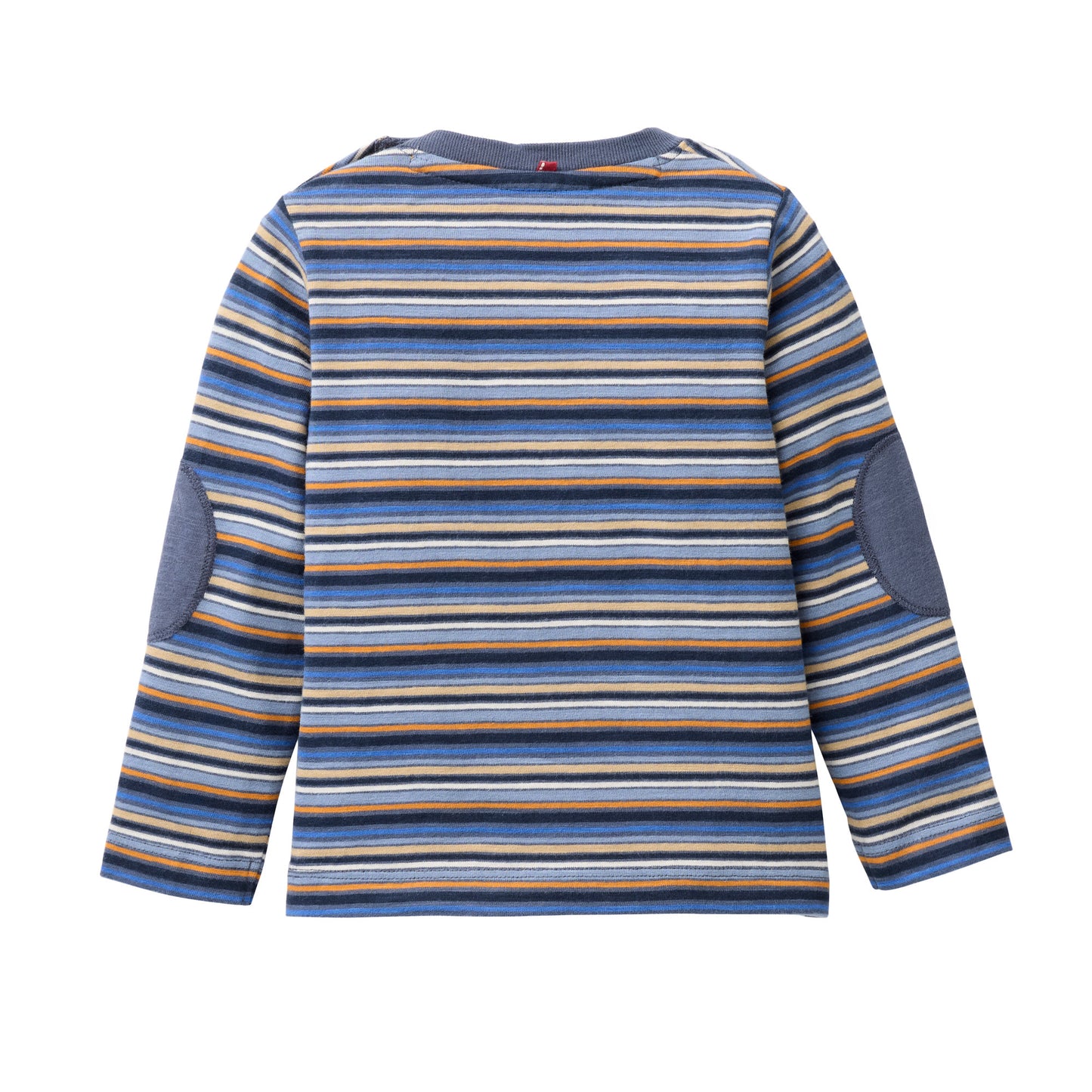 Långärmad t-shirt randig flerfärgad
