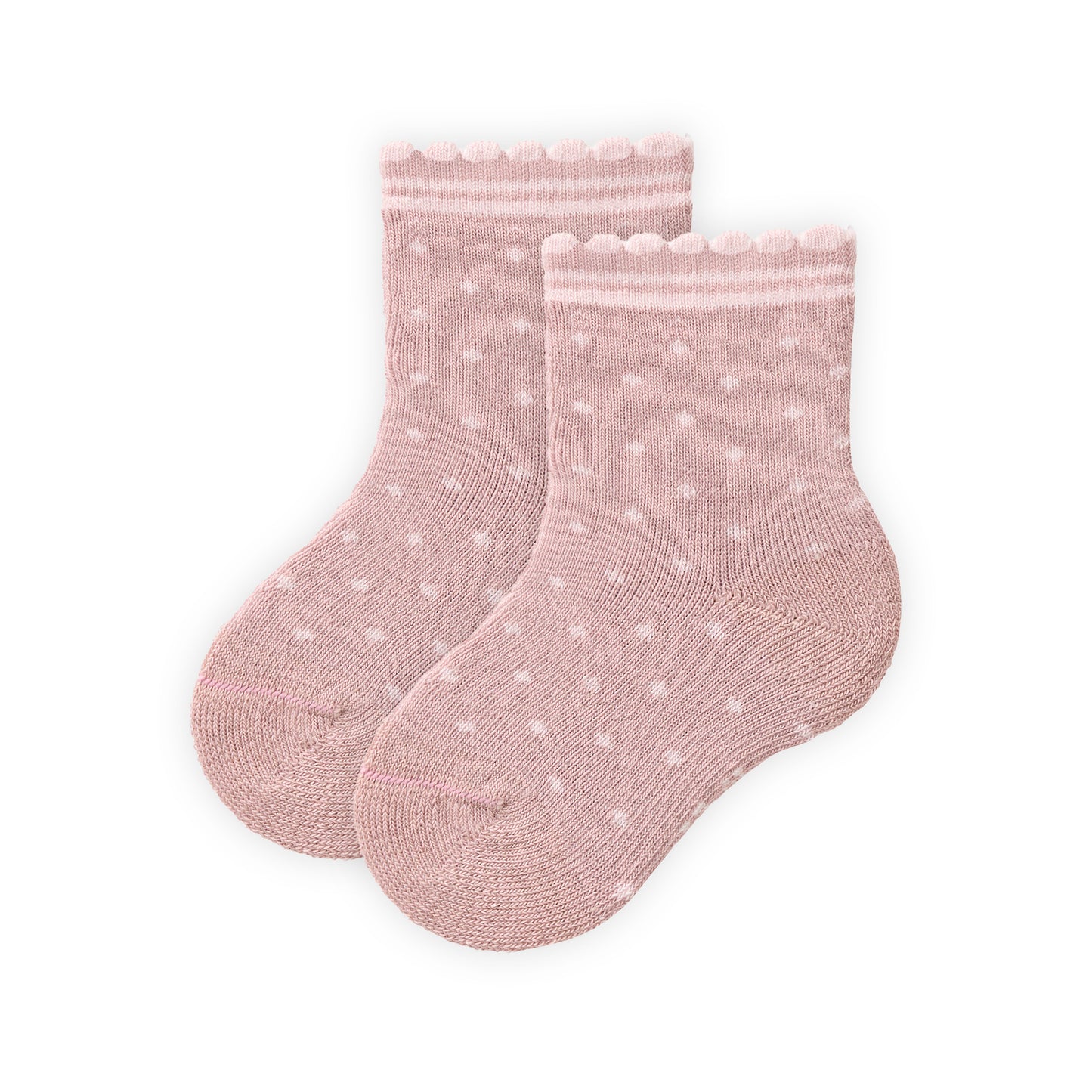 Strumpor 2-pack blommor och prickar