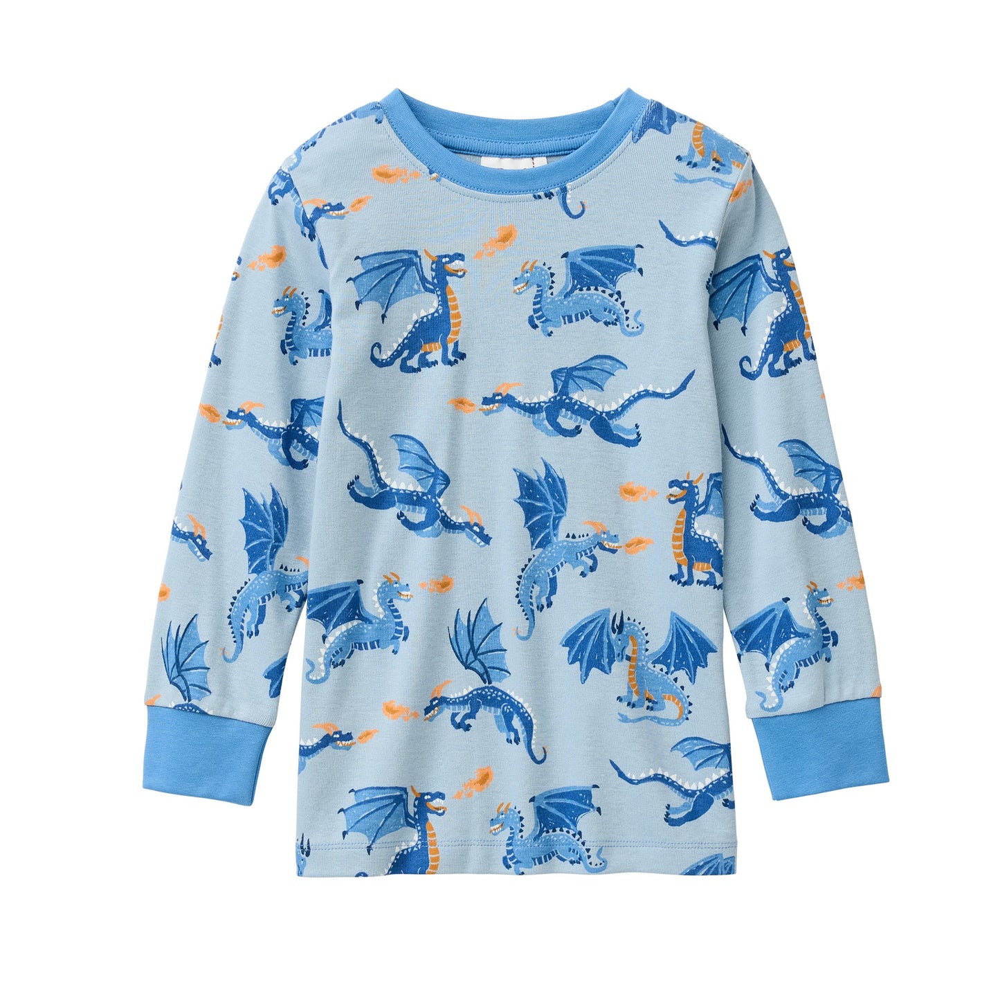 Pyjamas blå drakar