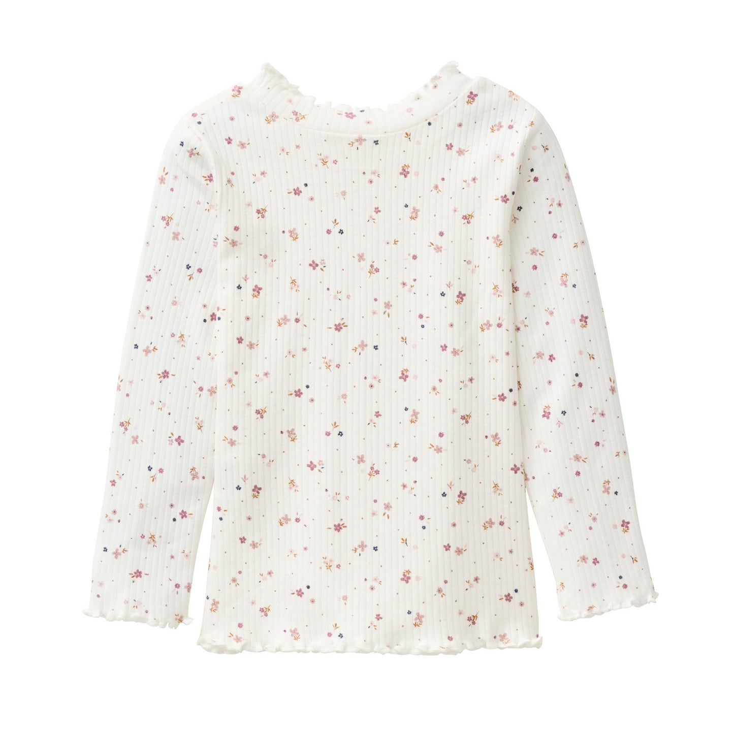 Ribbad topp med blommor