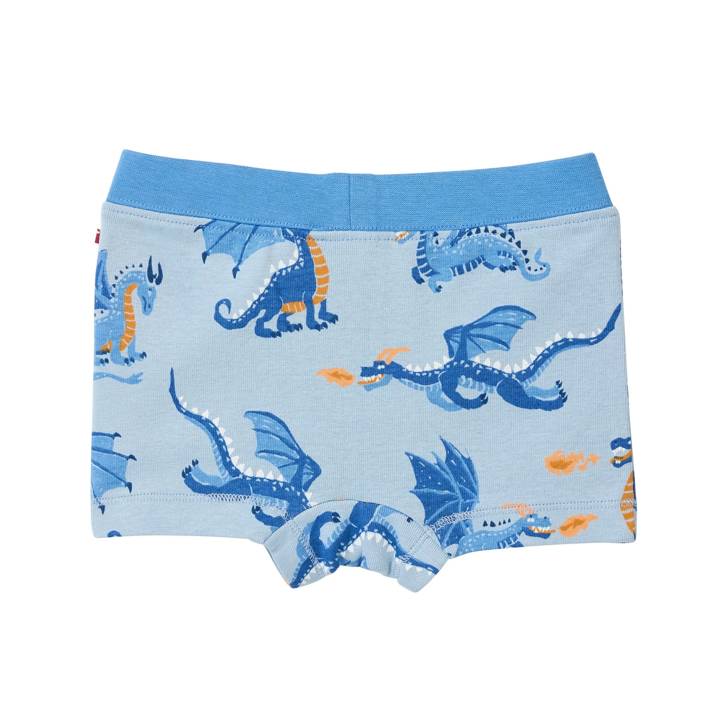 Kalsonger 2-pack blå drakar