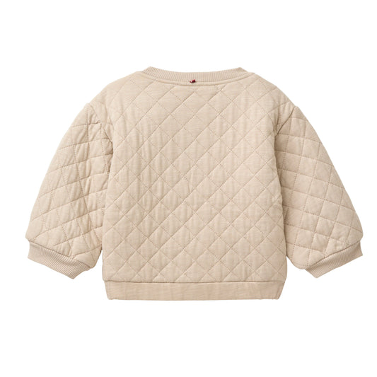 Jacka quiltad sand