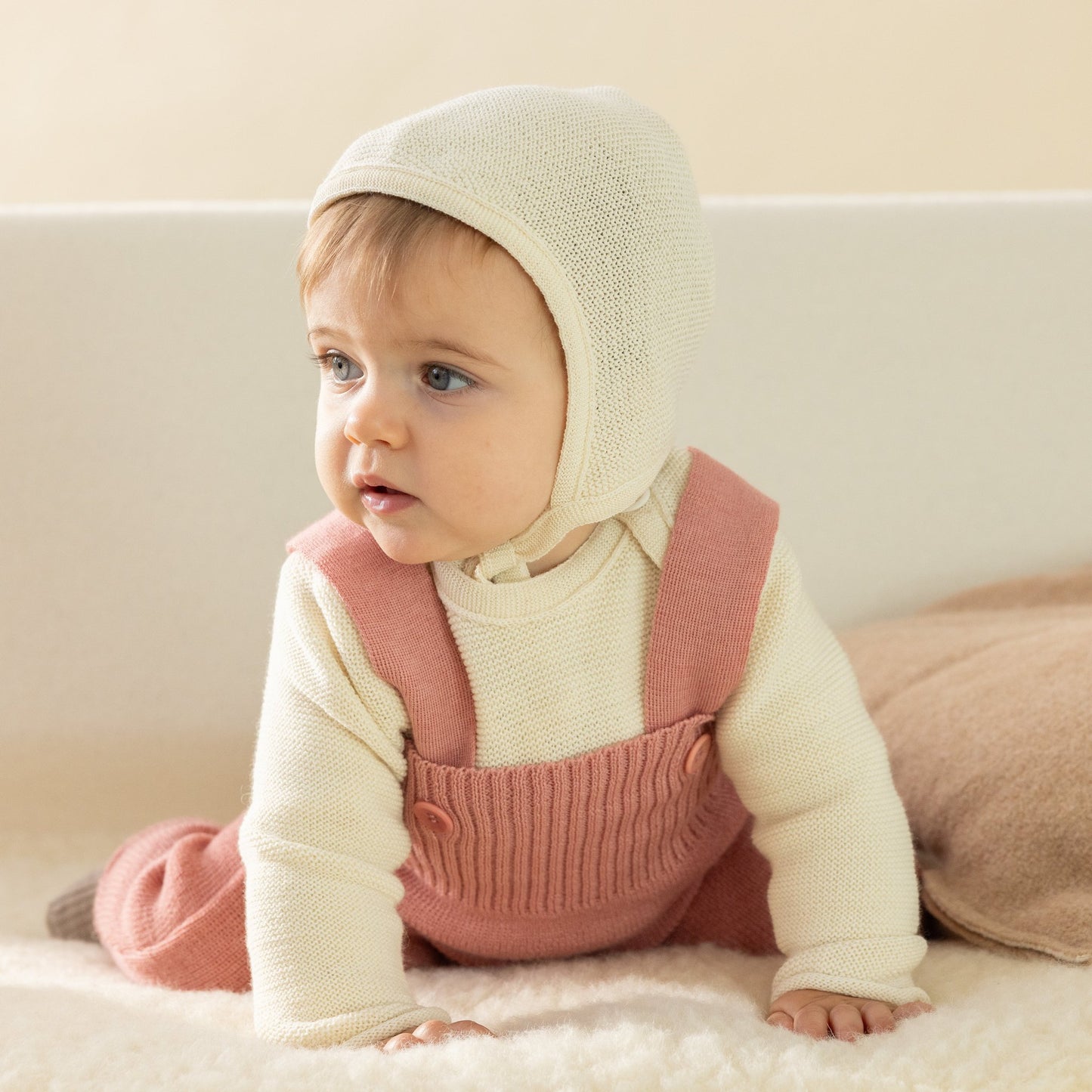 Babymössa ull