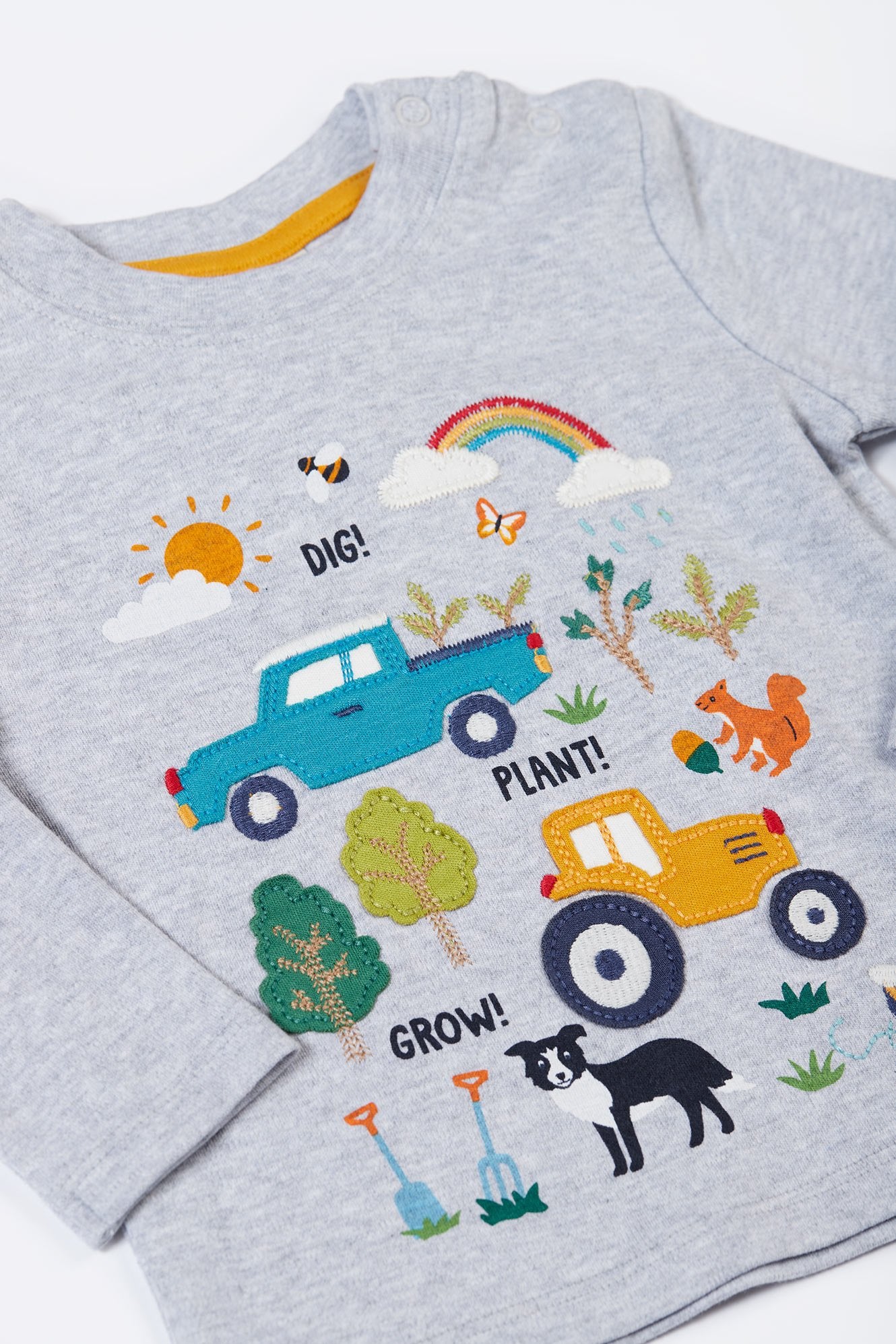 Långärmad t-shirt bondgård