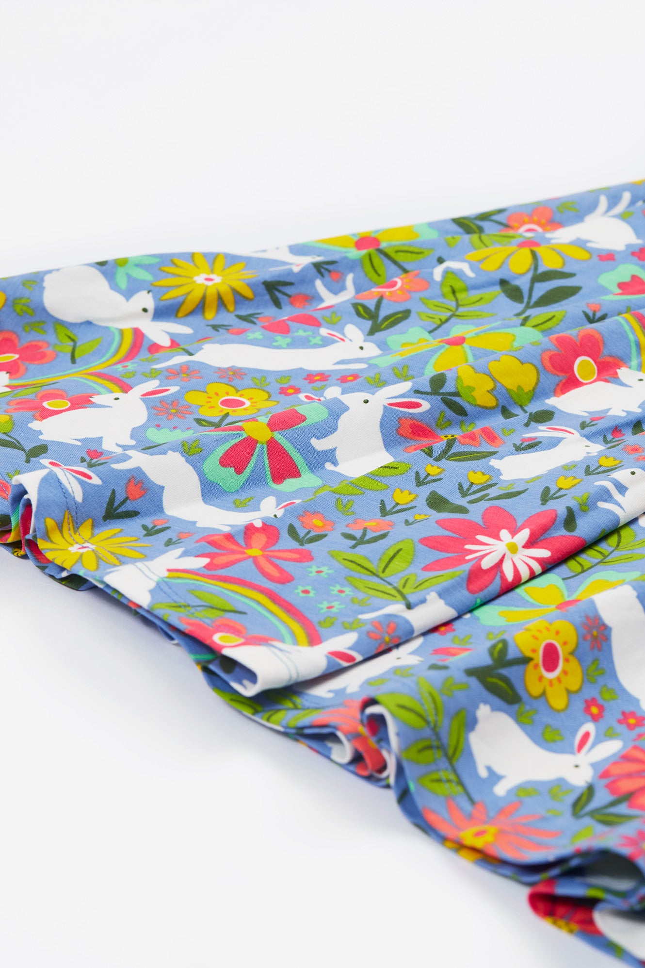 Kortärmad klänning kaniner