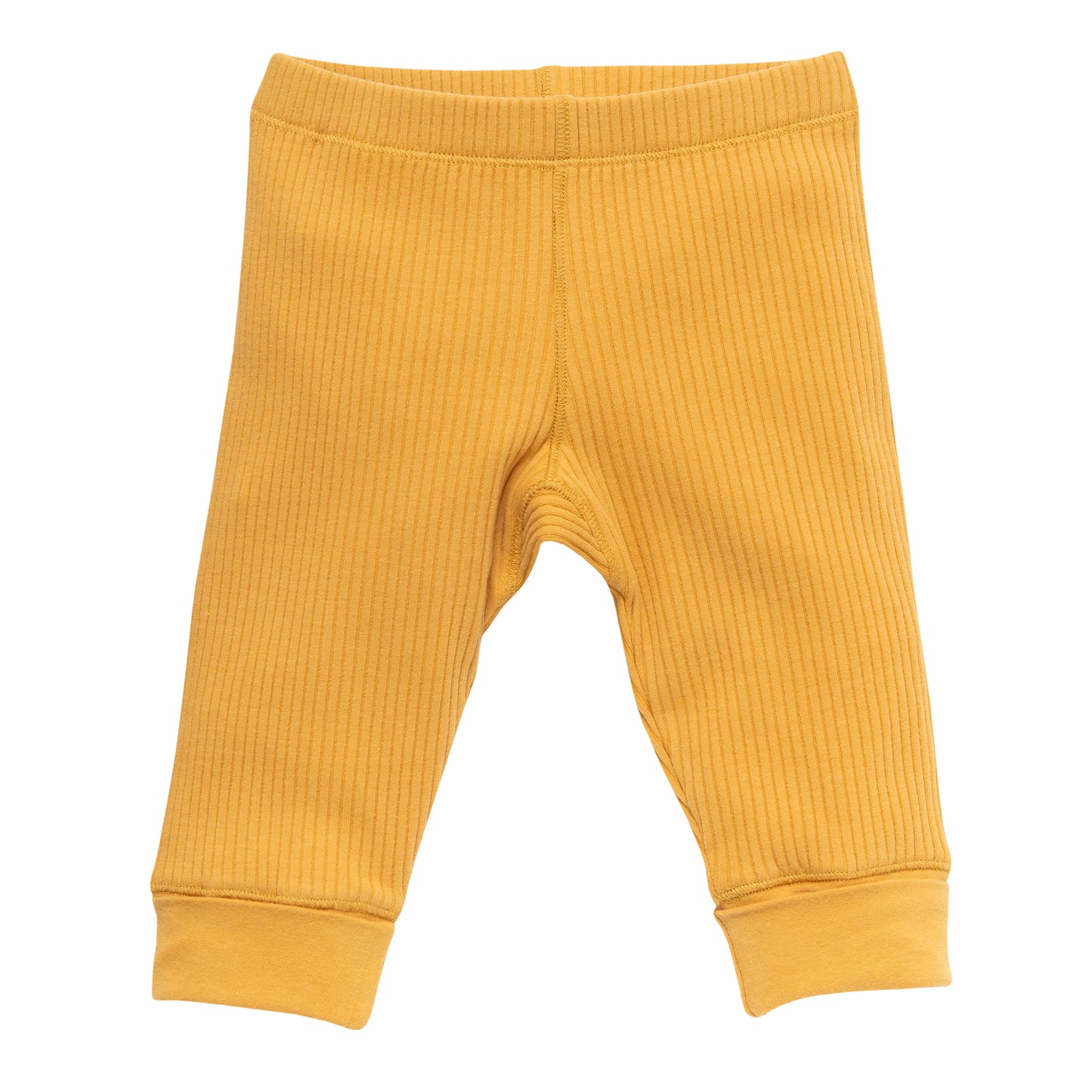 Leggings i ekologisk bomull från People Wear Organicl, senapsgula