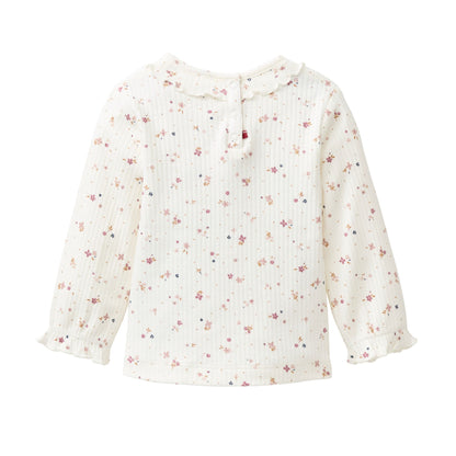 Ribbad topp blommig