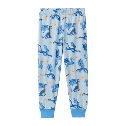 Pyjamas blå drakar