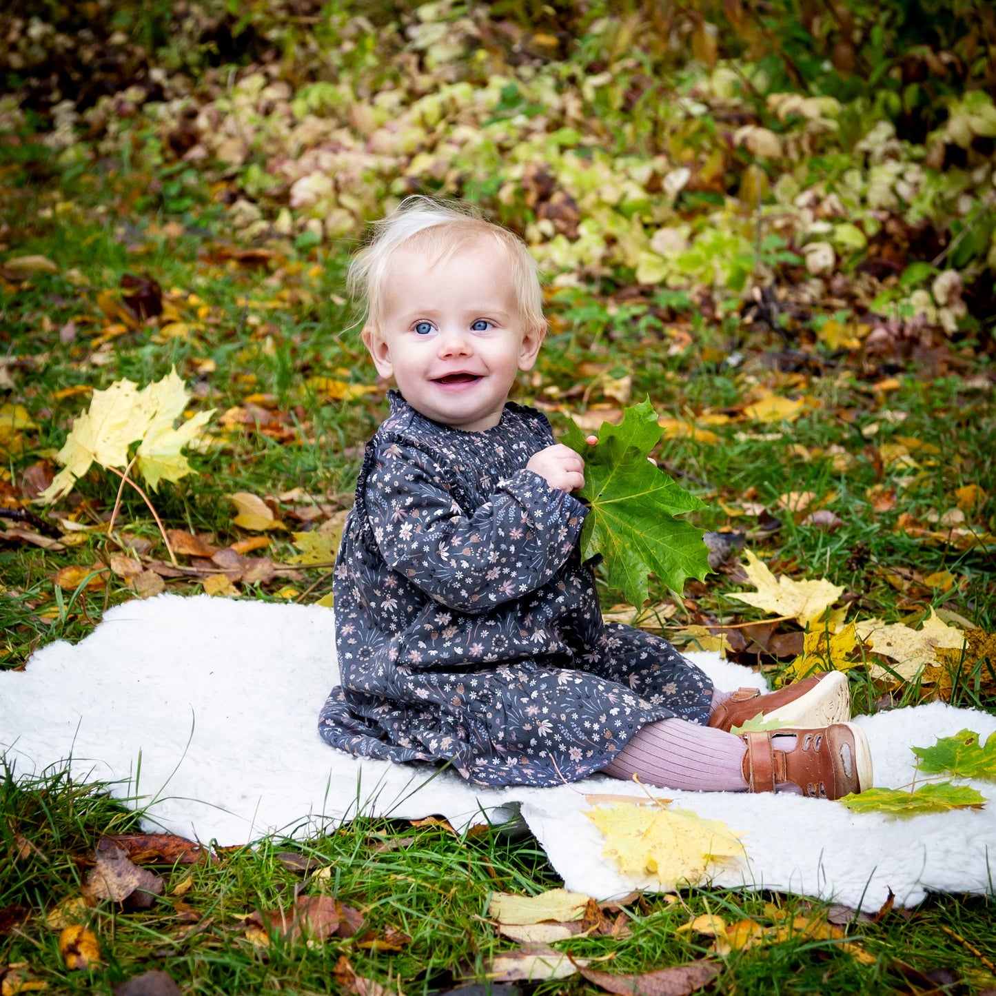 Klänning smock Mille Fleurs