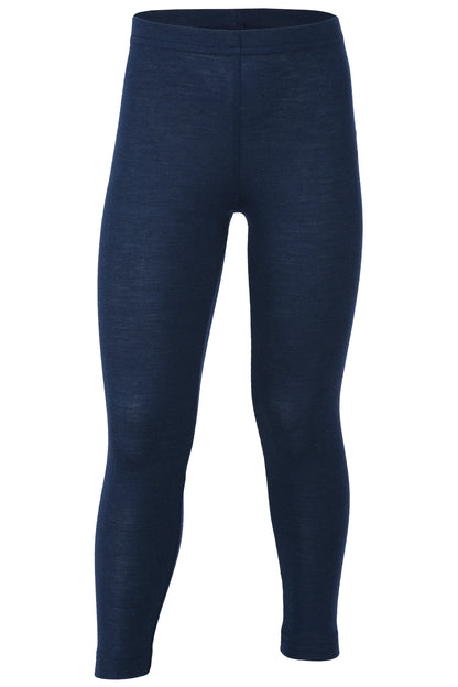 Leggings ull- och silkesblandning