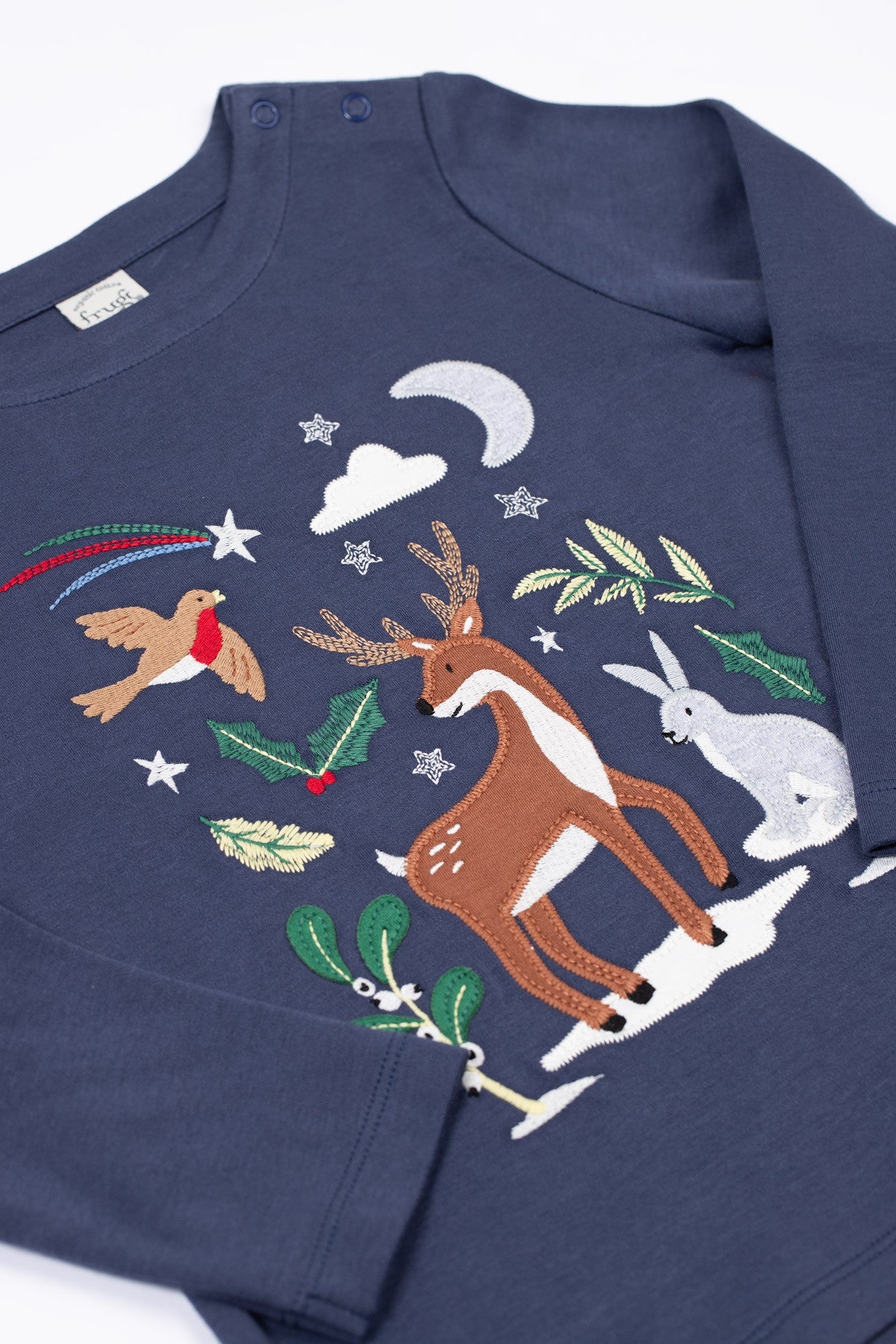 Långärmad t-shirt vintermotiv
