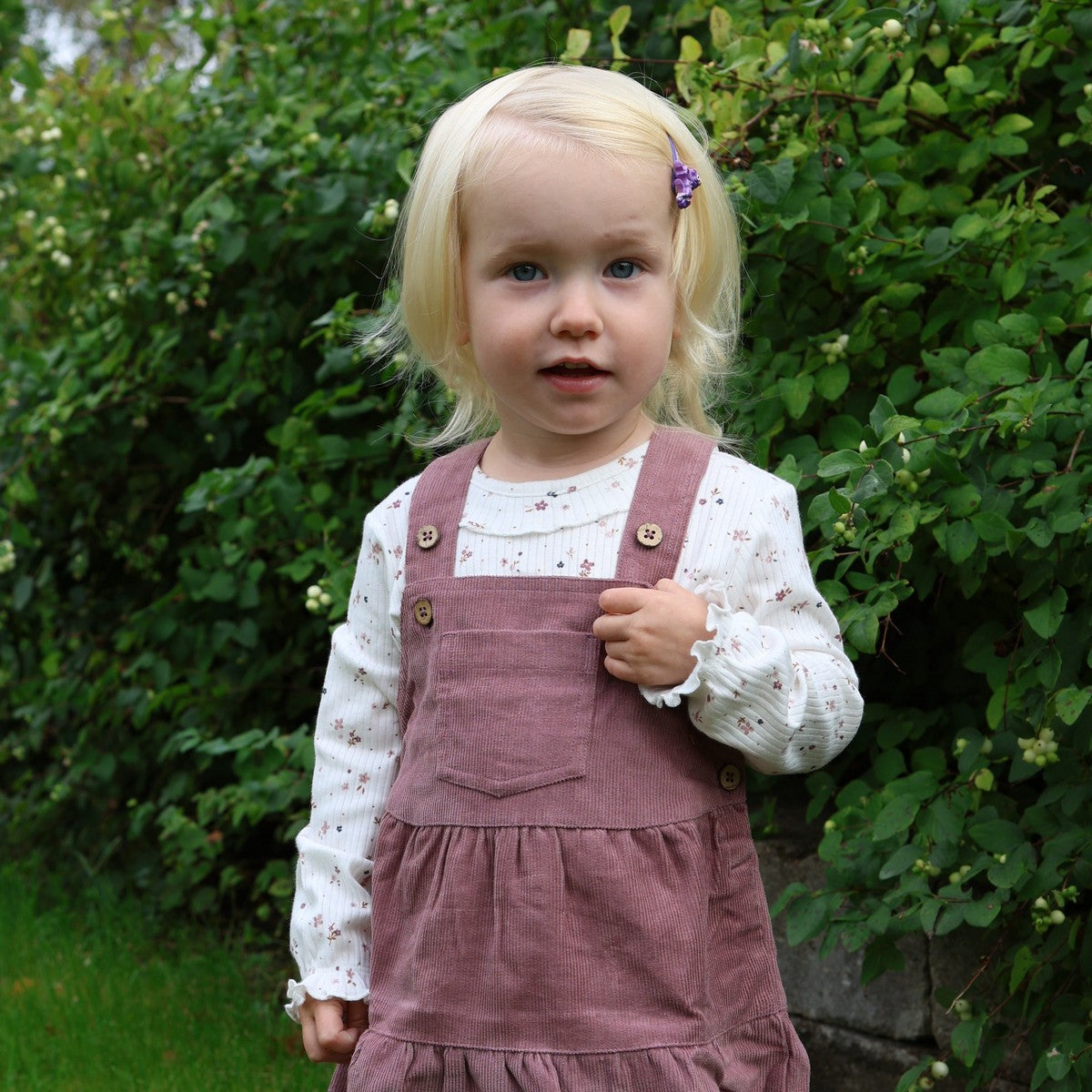 Ribbad topp blommig