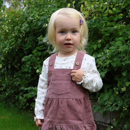 Ribbad topp blommig