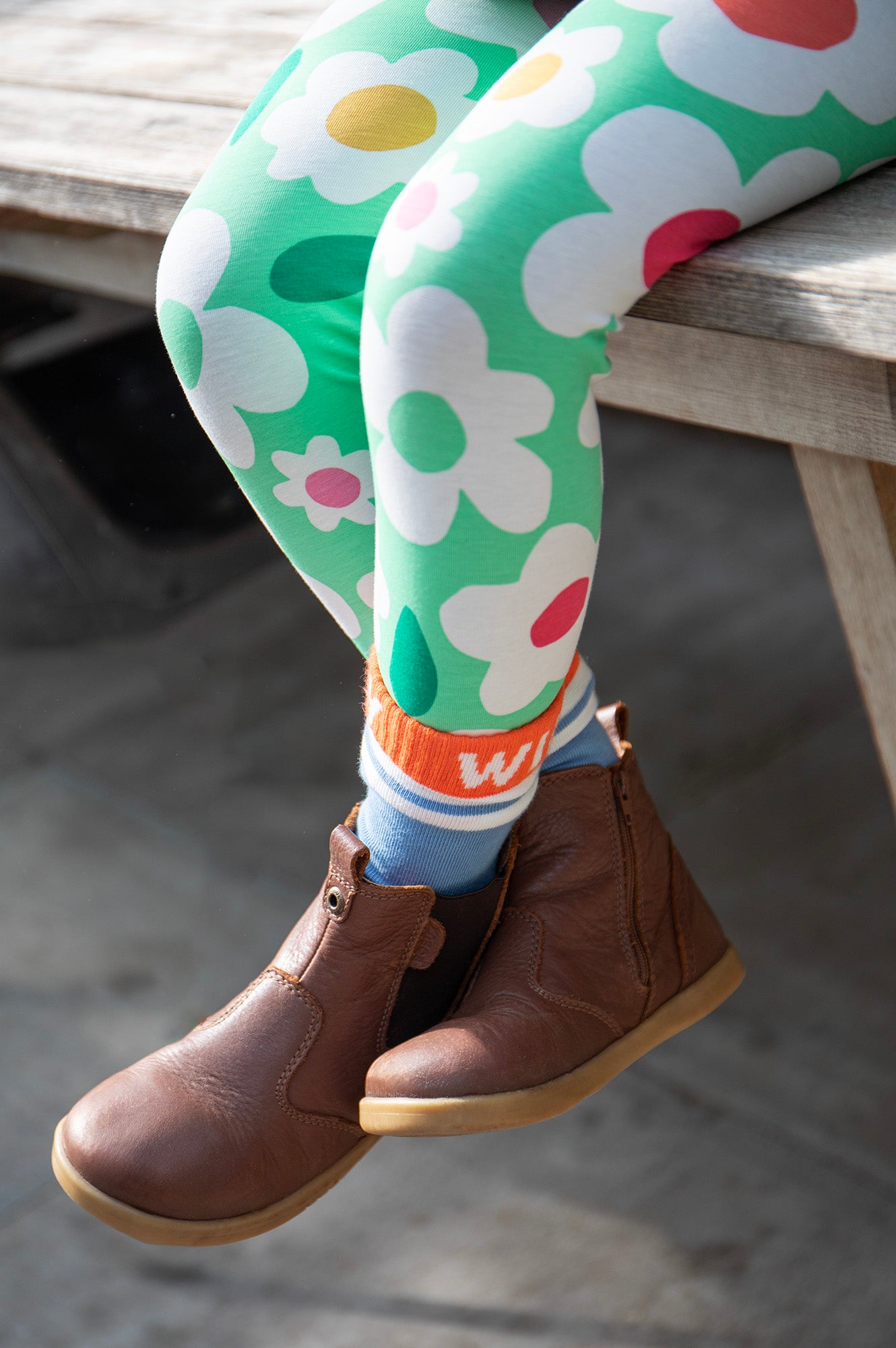 Leggings blommor