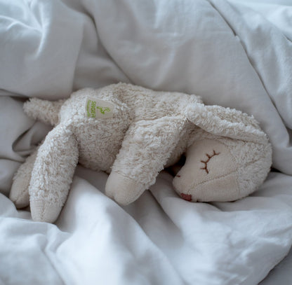 Gosedjur lamm med värmekudde