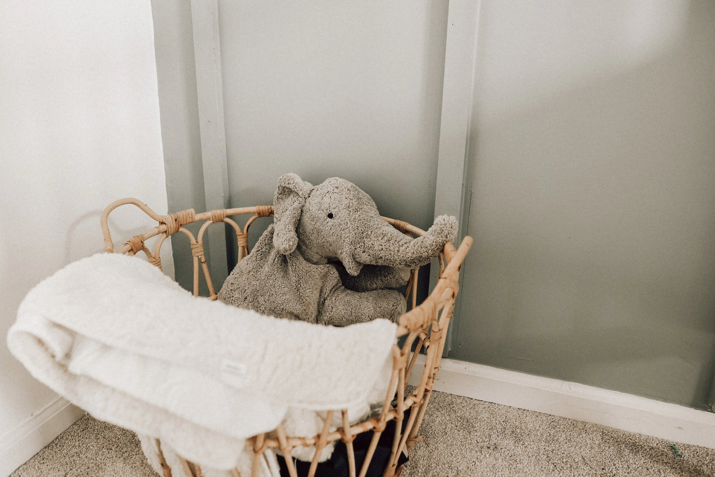 Gosedjur elefant med värmekudde