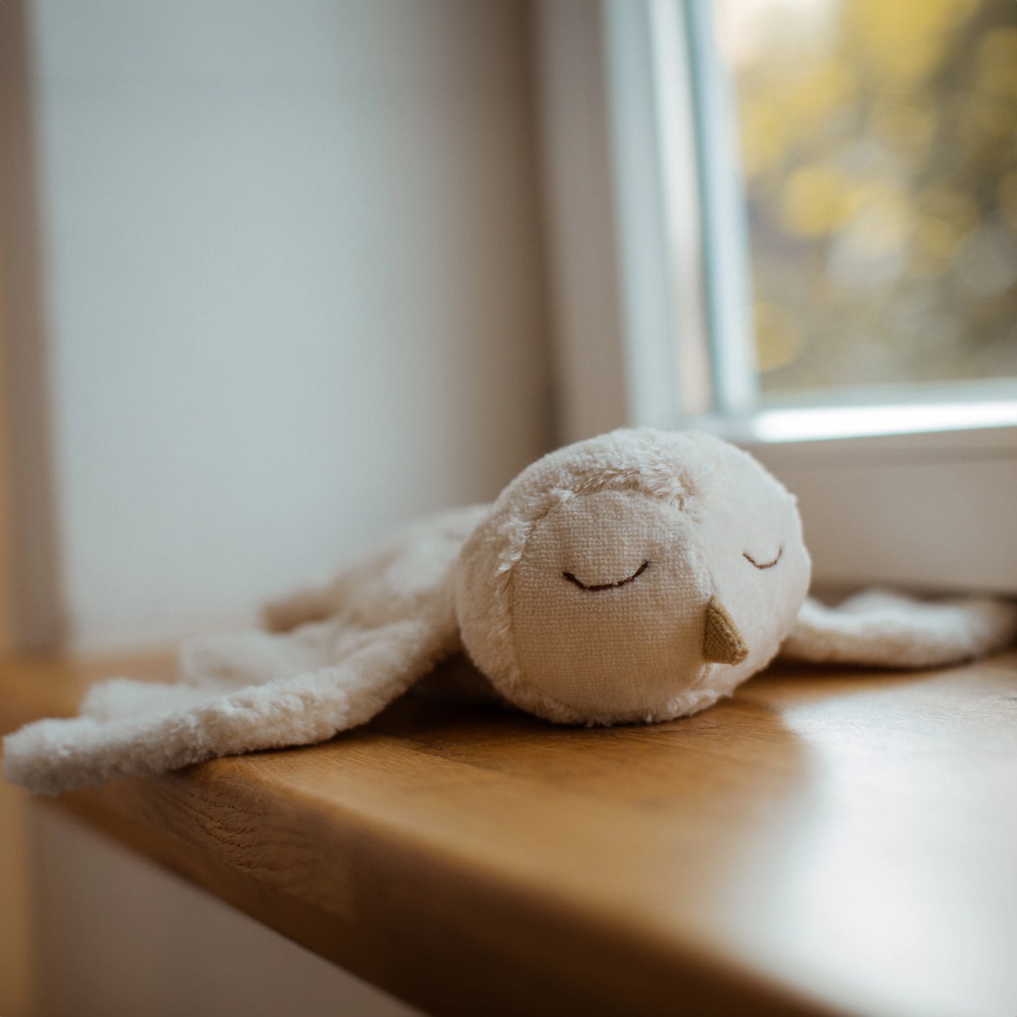 Gosedjur uggla med värmekudde