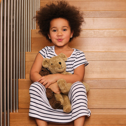 Gosedjur nalle beige stor