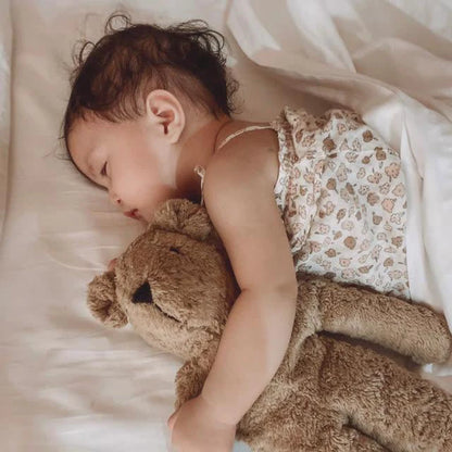Gosedjur nalle beige stor