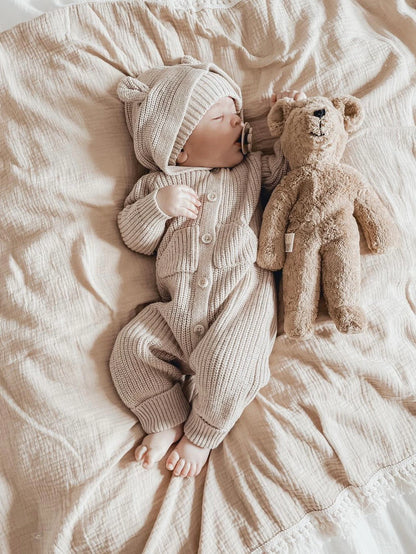Gosedjur nalle mellan beige