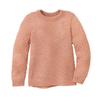 Disana ekologisk ulltröja för barn, rosé