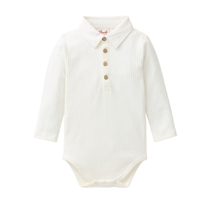 Body med krage i ekologisk bomull från People Wear Organic