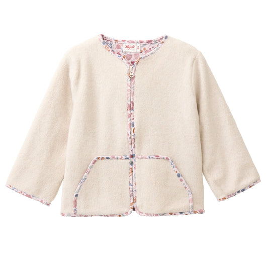 Fleecejacka för baby och barn i naturmaterial från People Wear Organic