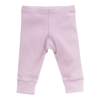 Leggings i ekologisk bomull från People Wear Organic, ljuslila