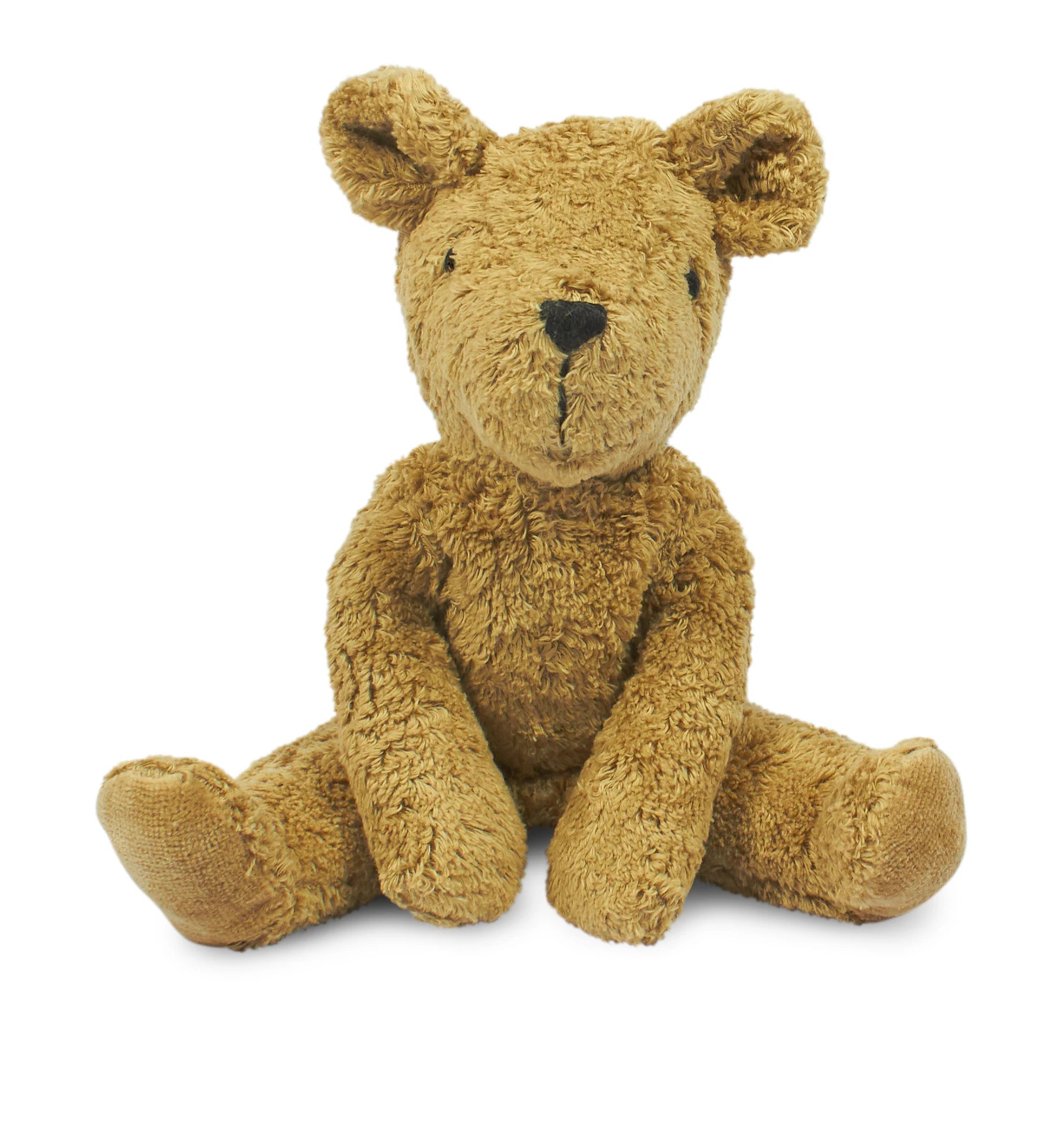 Ekologisk nalle från Senger Naturwelt i 100 % naturmaterial, beige