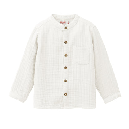 Kraglös skjorta för barn i ekologisk bomull från People Wear Organic