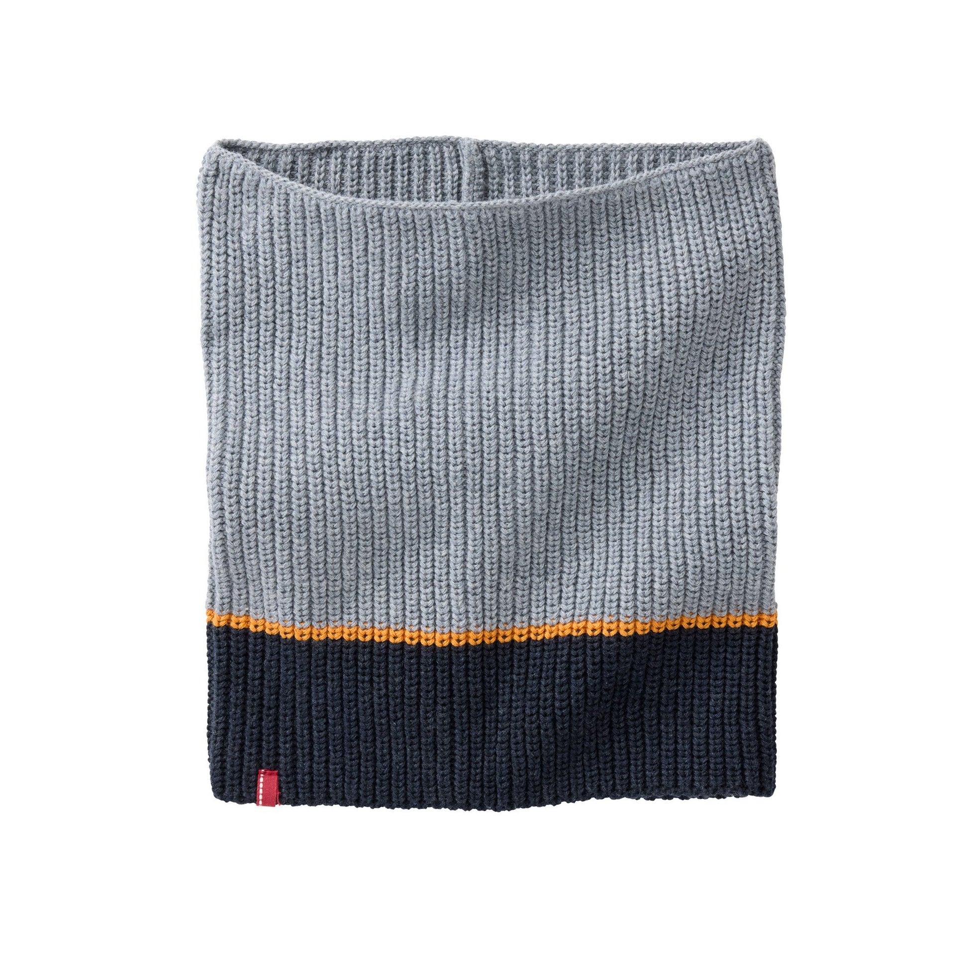 Stickad tubhalsduk för barn i ekologisk bomull från People Wear Organic