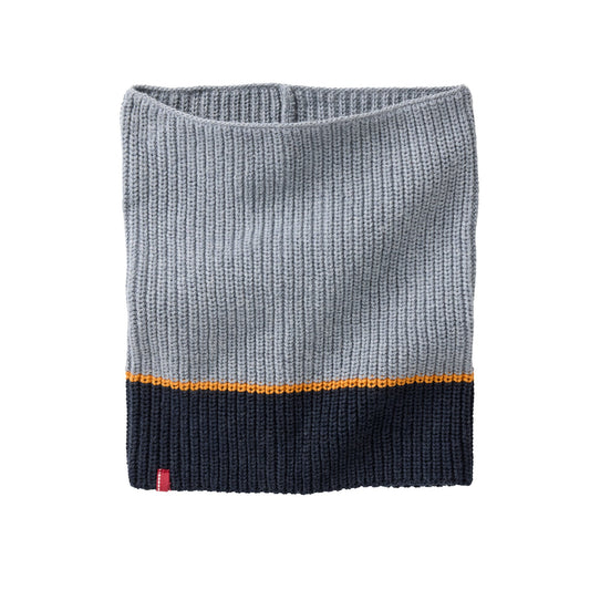 Stickad tubhalsduk för barn i ekologisk bomull från People Wear Organic